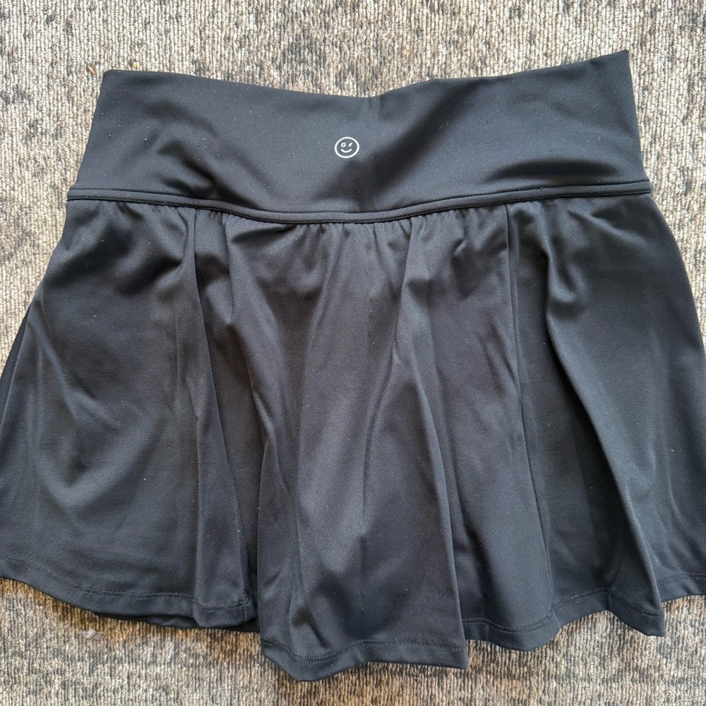 Gilly Hicks Active Skortie Skort Womens Small Black Athletic Built-In Shorts - Picture 4 of 6
